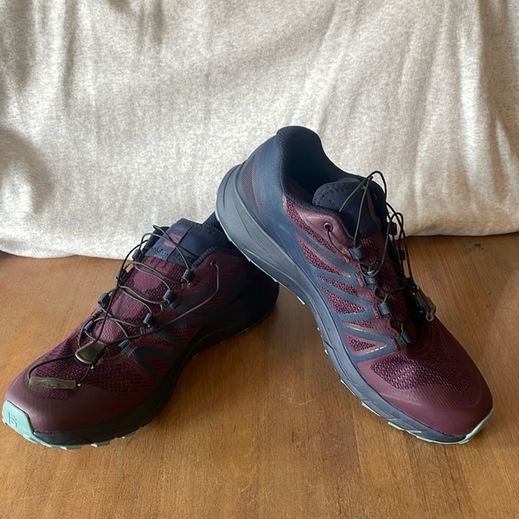 Salomon Shoes - Salomon Sense Ride Trail Running Shoes 💜